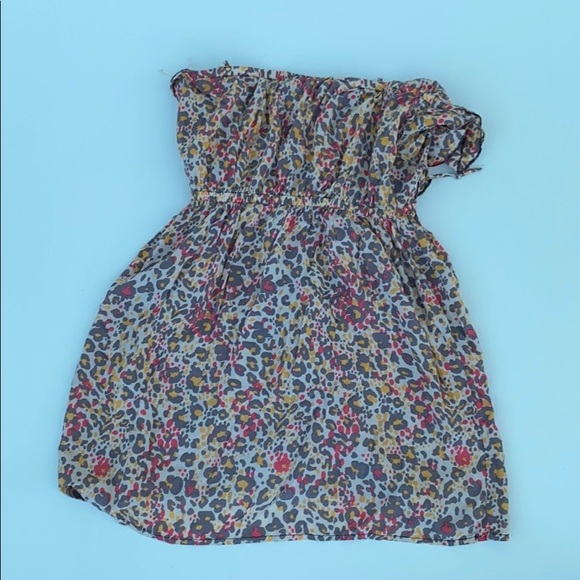 Rue11 Cheetah Print Halter Ruffle Dress - Picture 7 of 8